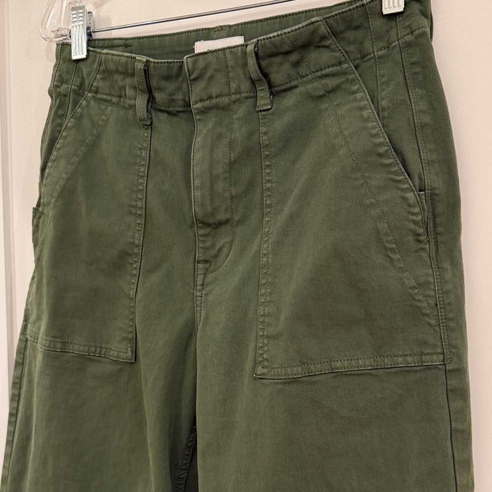 Pistola Sophia Cropped Utility Pants Basil 27 - Picture 7 of 16